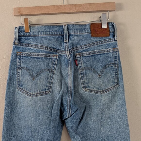 Levi's‎ 501 Women's Skinny Jeans Leave a Trace Light Wash W27 L28 Distressed - Picture 11 of 16